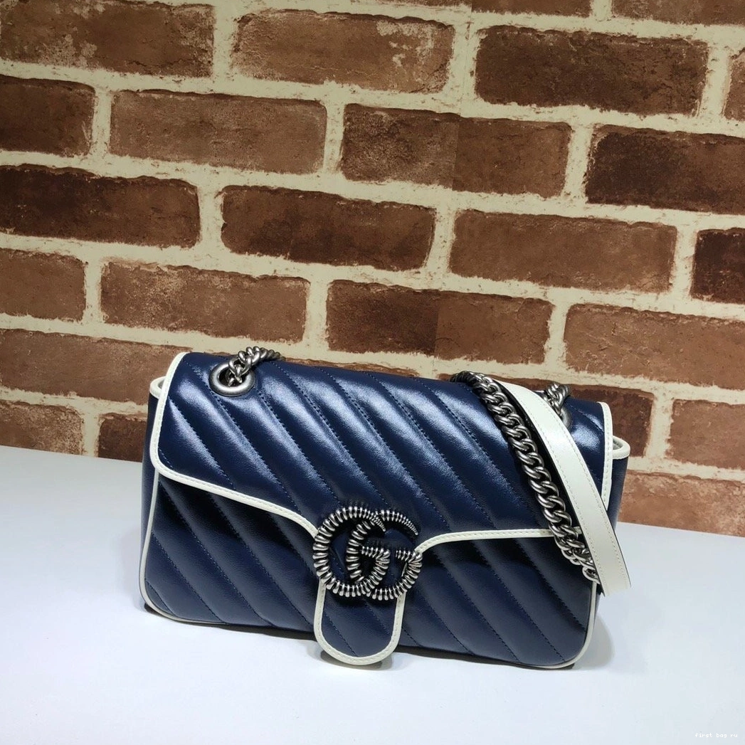 First bag ru GUCCI Marmont GG 26CM 0823